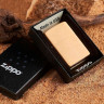 Zippo Brushed Brass 204 B — матовая латунь