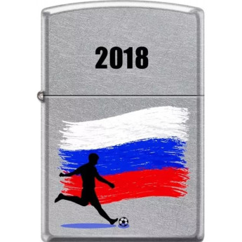 Zippo 207 Russian Soccer 2018 — зажигалка с темой ЧМ по футболу